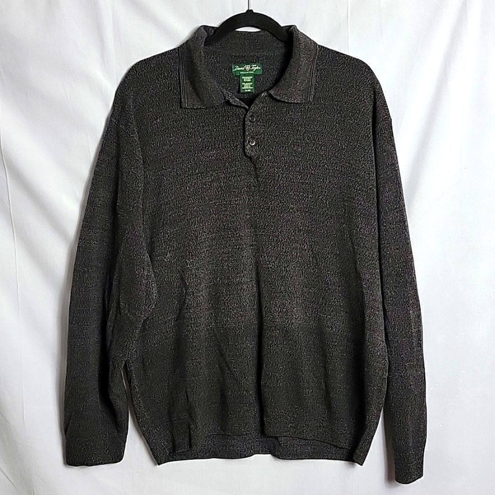 🖤5/$20🖤 DAVID TAYLOR.. gray sweater..
